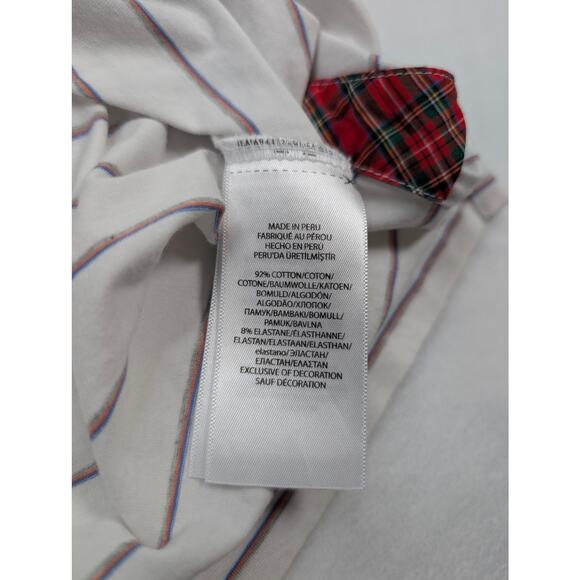 Polo Golf Ralph Lauren Stretch Lisle Mens Golf Polo Shirt XL White Gray Stripe - Picture 6 of 7